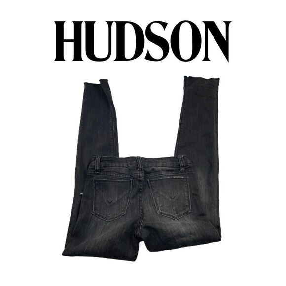 48. Girls Black Hudson Black Jeans. Sz 14 - Picture 1 of 6
